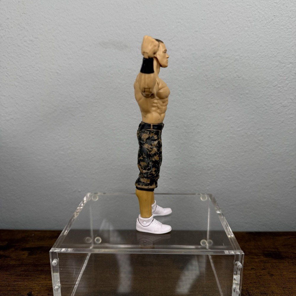 2011 John Cena Camo Shorts WWE Action Figure WWF - Picture 4 of 7